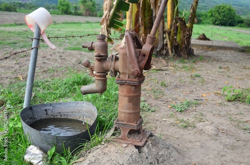 small hand water pump