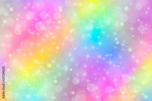 Dekoracja na wymiar  ilustracja-wektorowa-holograficzna-w-pastelowym-kolorze-galaxy-fantasy-tlo-pastelowe-niebo