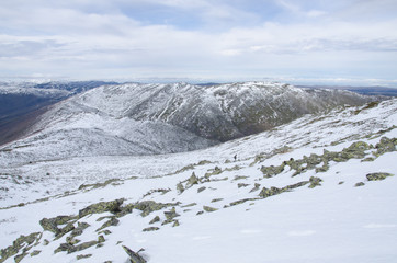 Montaña nevada