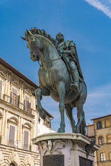 Wall Mural - Equestrian Monument of Cosimo I in Florence