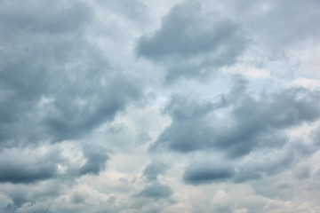 Wall Mural - cloudiness - grey clouds