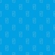 Bookcase pattern vector seamless blue repeat for any use