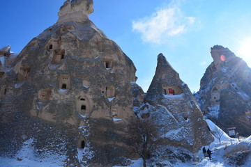 トルコカッパドキアの景観