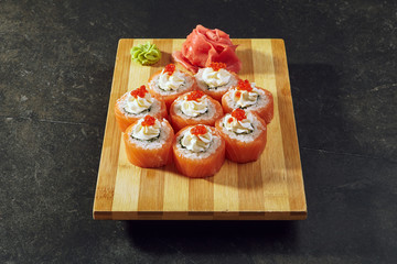 Canvas Print - Philadelphia Sushi Roll