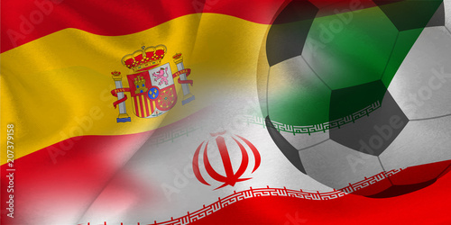 スペイン イラン 国旗 サッカー Stock Vector Adobe Stock スペイン イラン 国旗 サッカー Stock Vector Adobe Stock