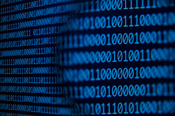 Poster - Online data security concept.