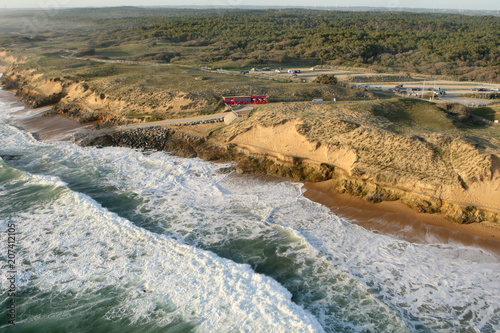 Fotografía Plage de Sauveterre, Olonne-sur-Mer vue du ciel