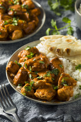 Canvas Print - Homemade Chicken Tikka Masala