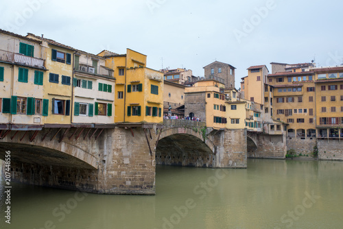 Plakat Ponte Vecchio Florenz