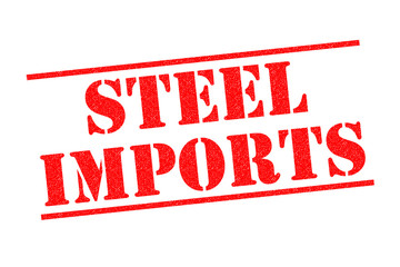 Sticker - STEEL IMPORTS Rubber Stamp