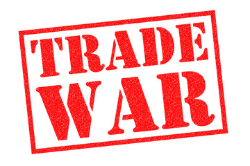 Sticker - TRADE WAR Rubber Stamps