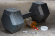 © photogeek - Dumbbell with Steroids and Needle