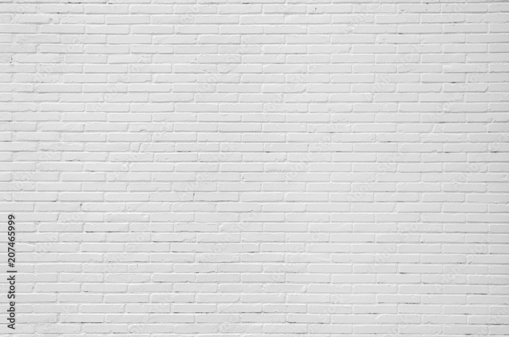 Mur de briques blanches - obrazy, fototapety, plakaty 