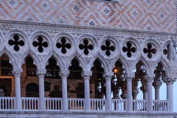 Sticker - Details on Exterior of Doge's Palace