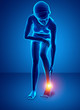 © pixdesign123 - Female foot with ankle pain