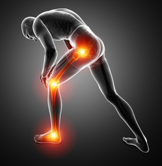 Male Leg Joint Pain