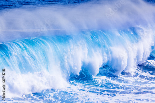 Vászonkép  mer en furie, forte déferlante