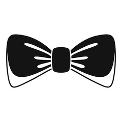 Poster - man bow tie icon. simple illustration of man bow tie vector icon for web design isolated on white ba