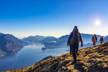 Trekking sul Lago di Como