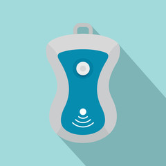Poster - gps device icon. flat illustration of gps device vector icon for web design