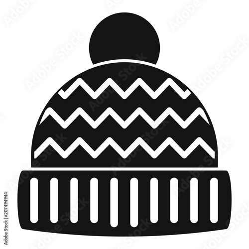Winter hat icon. Simple illustration of winter hat vector icon for web  design isolated on white background - Buy this stock vector and explore  similar vectors at Adobe Stock | Adobe Stock