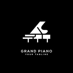 Poster - Grand piano logo