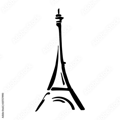 Wektor: Eiffel tower Eiffel tower