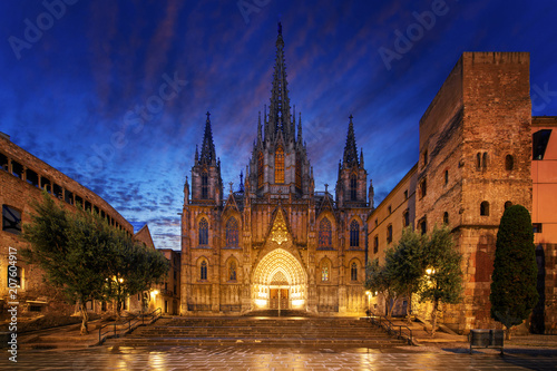 Zdjęcie XXL Gothic Cathedra w Barcelonie