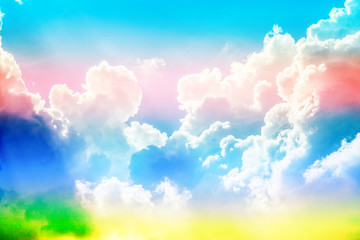 Fototapete - Beautiful blue sky