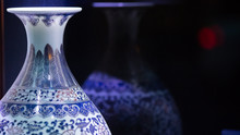 Details Of Blue Chinese Porcelain Vase