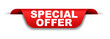 red banner special offer