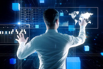 Poster - Technology, innovation and science concept