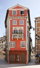 View of old Rovinj. Istria. Croatia