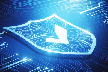 Aufkleber - Web safety and internet background