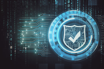 Aufkleber - Web safety and internet backdrop