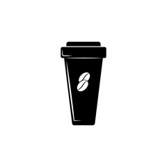 Poster - coffee in a glass icon. Element of simple drinks icon for mobile concept and web apps. Detailed coffee in a glass icon can be used for web and mobile. Premium icon
