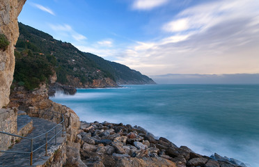 Canvas Print - Fishing village - Tellaro - Ligurian sea - Italy