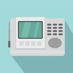 Poster - House intercom icon. Flat illustration of house intercom vector icon for web design