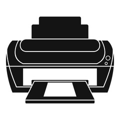 Poster - photo printer icon. simple illustration of photo printer vector icon for web design isolated on whit