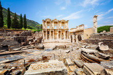 Celsus Library In Ephesus, Turkey