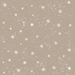 © elinka_art - Seamless pattern with snow and snowflakes. Christmas and New Year background.