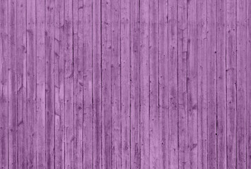 Wall Mural - Pink wooden wall with vertical planks