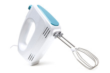 Electric Food Mixer On White Background