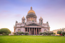 Saint Isaac Cathedral In St. Petersburg, Russia