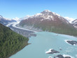 Valdez Glacier By Air