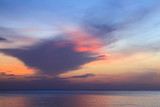 Fototapeta Zachód słońca - Beautiful sky at twilight time
