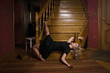 © Demian - Dead beautiful woman on the stairs
