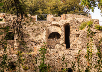 Sticker - Exteropr Walls of Old Pompeii