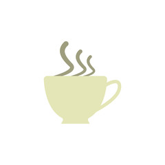Aufkleber - a cup of coffee icon. Element of web icon for mobile concept and web apps. Colored isolated a cup of coffee icon can be used for web and mobile. Premium icon