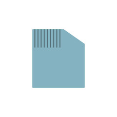 Aufkleber - sd card icon. Element of web icon for mobile concept and web apps. Colored isolated sd card icon can be used for web and mobile. Premium icon